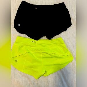 Lululemon Speed Up Low Rise Lined Short 2.5”